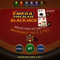 TikiTaka - Mega Fire Blaze Blackjack Live Game - Evolution Gaming